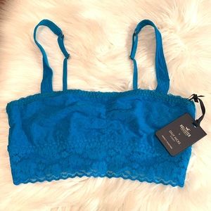 Hollister & Gilly Hicks Bright Blue Lace Bralette